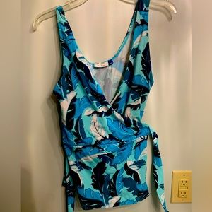 Cabana Life x Talbots (Size Large) Bathing Suit Top; Teal Blue’s, Navy + more